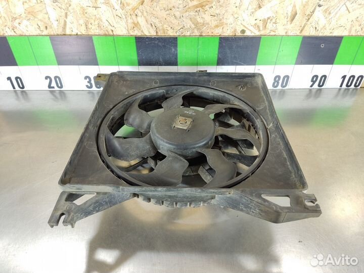 Вентилятор радиатора с диффузором Vaz Granta