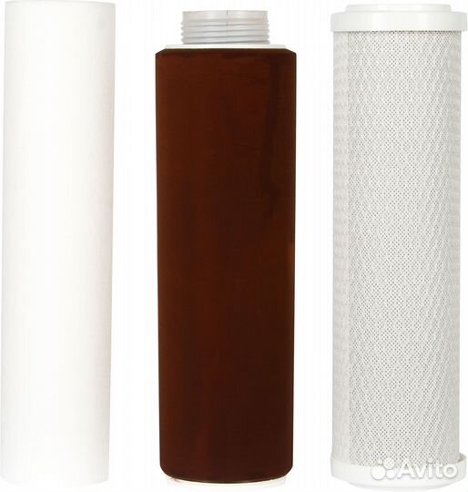 Набор картриджей трёхступенчатый для фильтра Гейзе