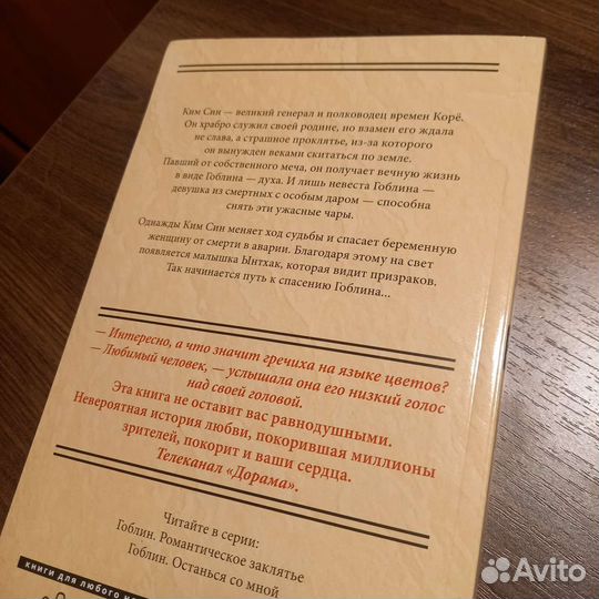 Книга по дораме Гоблин