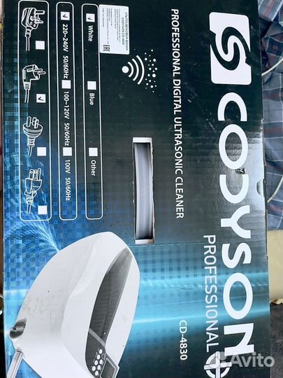 Ультразвуковая мойка новая Codyson 3л