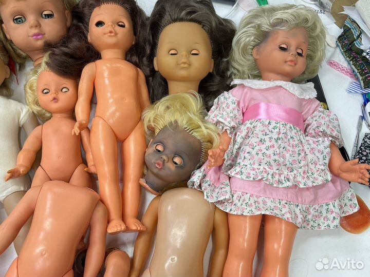 Куклы ГДР лот в реставрацию