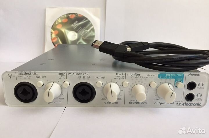 Звуковая карта t.c.electronic konnekt 24D