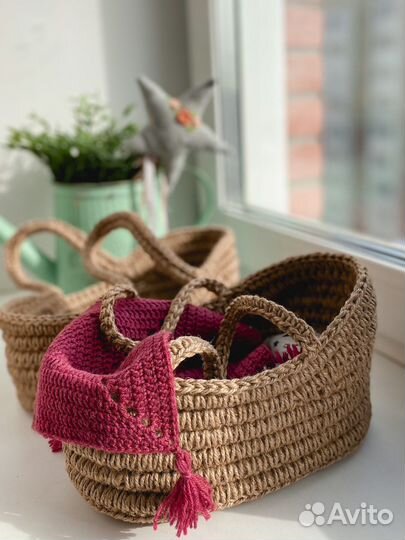 Люлька (корзинка) для куклы