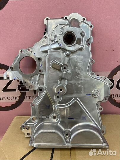 Насос масляный в сборе крышка грм Solaris Rio 2011