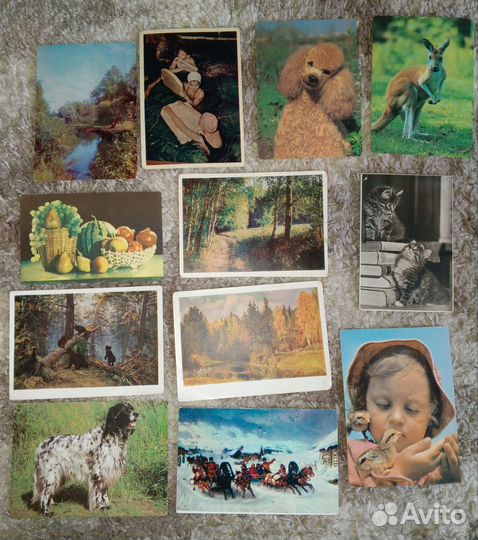 Открытки СССР чистые