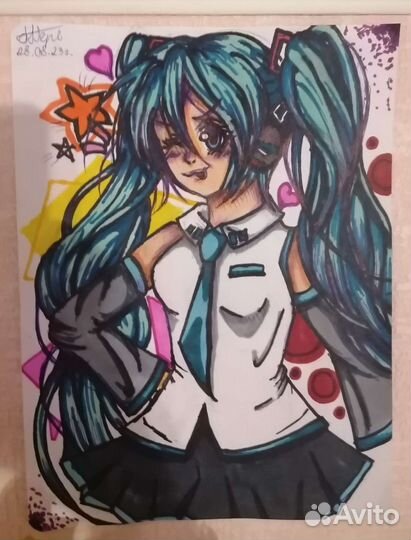 Рисунки на заказ аниме