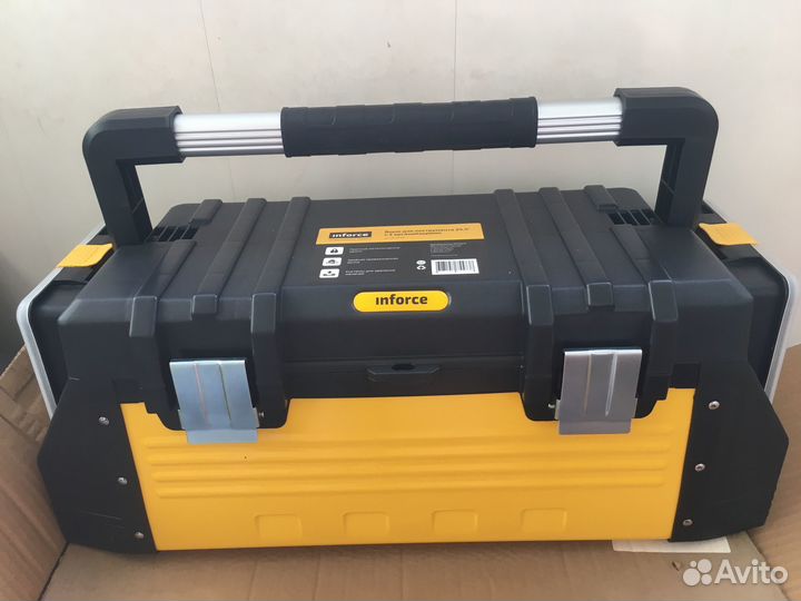 Ящик для инструмента с 2 органайзерами Inforce