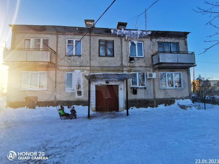 3-к. квартира, 60,7 м², 2/2 эт.