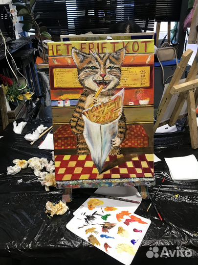 Картина маслом на холсте