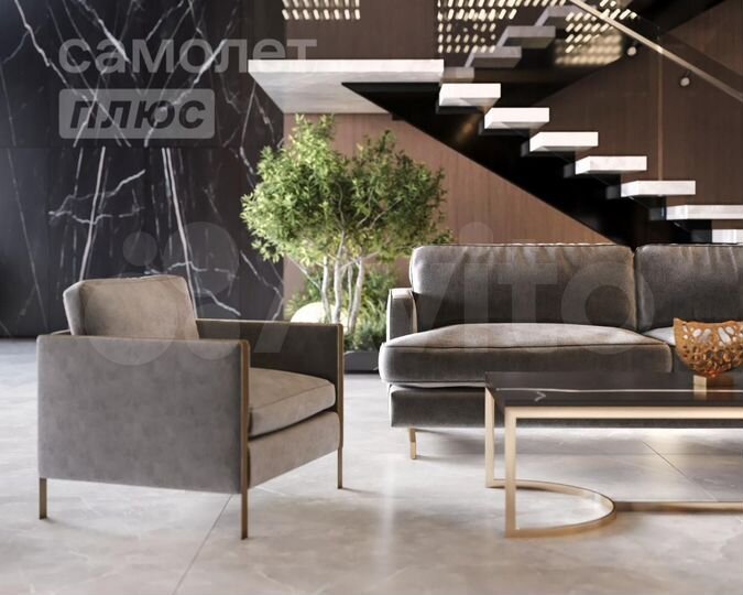 2-к. квартира, 46,4 м², 3/27 эт.