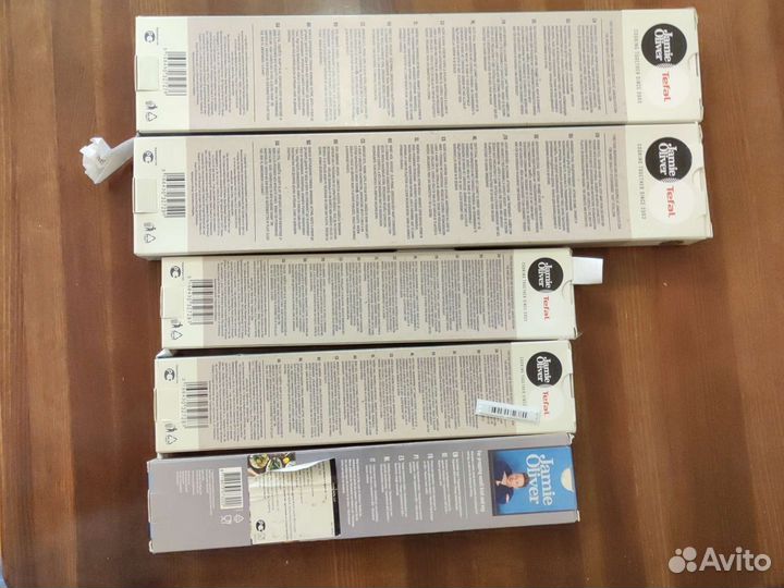 Новый набор ножей 5шт. Jamie Oliver (Tefal)