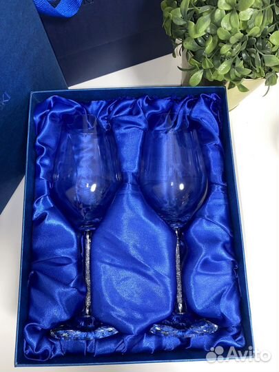 Бокалы swarovski