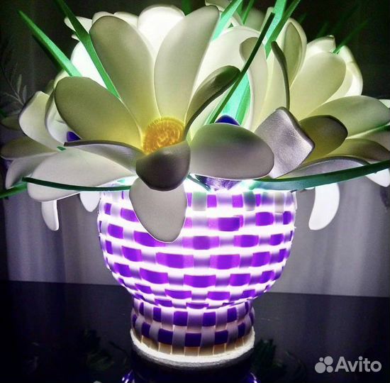 Светильник светодиодный ромашки