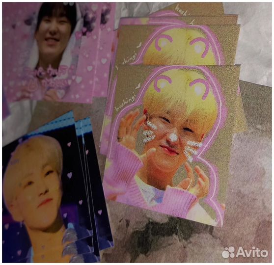 K-pop наклейки seventeen hoshi