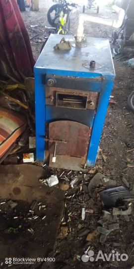 Котел твердотопливный