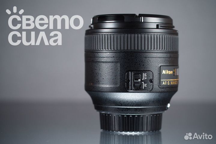 Nikon 85mm f/1.8 G как новый