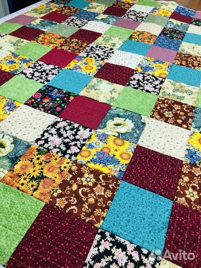 Одеяло лоскутное Летние мотивы