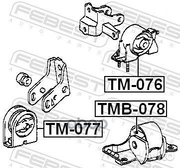 Сайлентблок TMB078 Febest