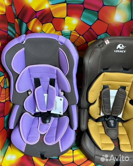 Детское автокресло 9 до 36 кг,0-18 и 0-25кг