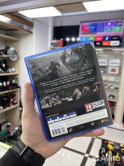 Диск на PS4 GOD OF WAR