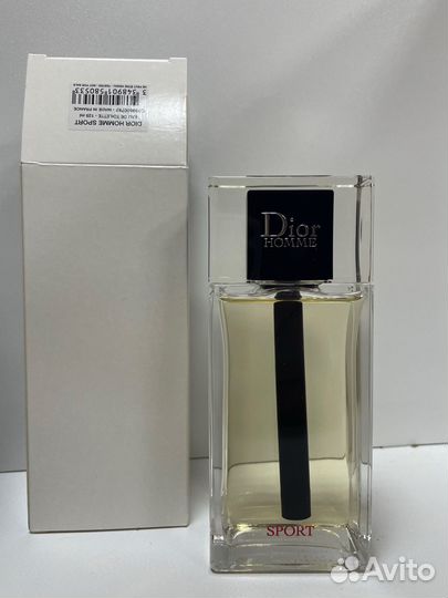 Christian Dior Homme Sport edt 125мл тестер