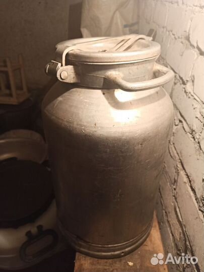 Фляги алюминиевые 40л 6шт 25л 5шт