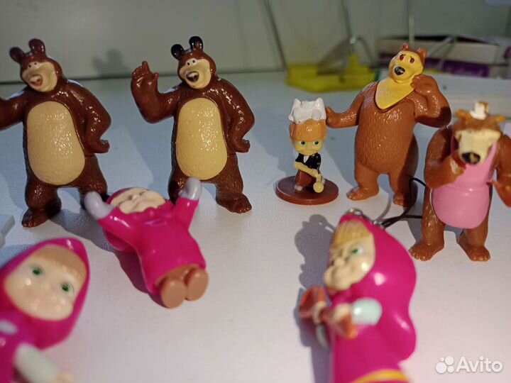 Игрушки Маша и Медведь фигурки