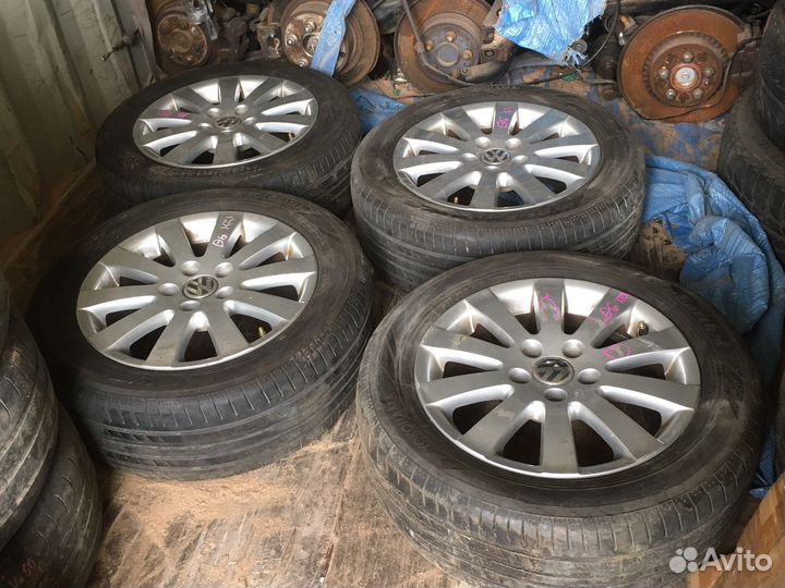 Диски r16 с резиной Passat yokohama B6