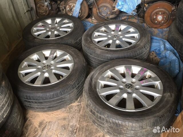 Диски r16 с резиной Passat yokohama B6