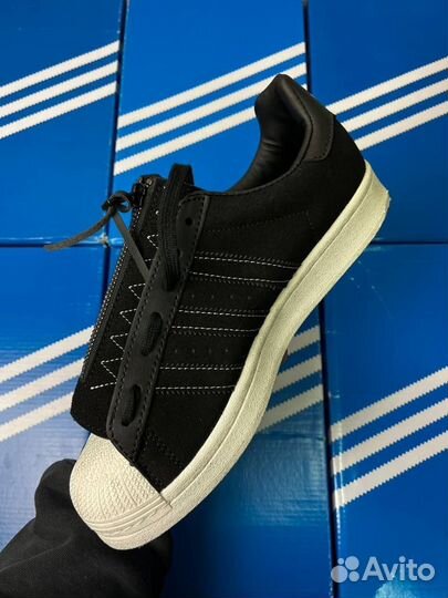 Adidas neighborhood X superstar 80S core black 41