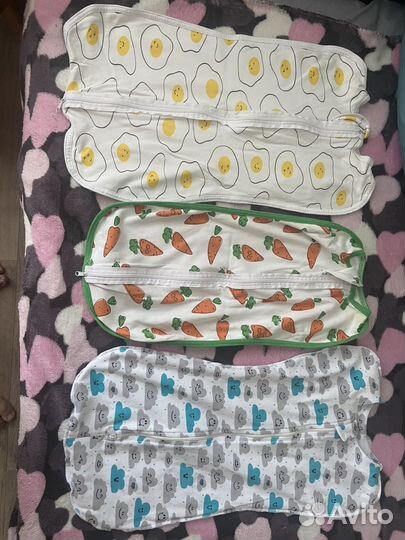 Пеленка кокон на молнии