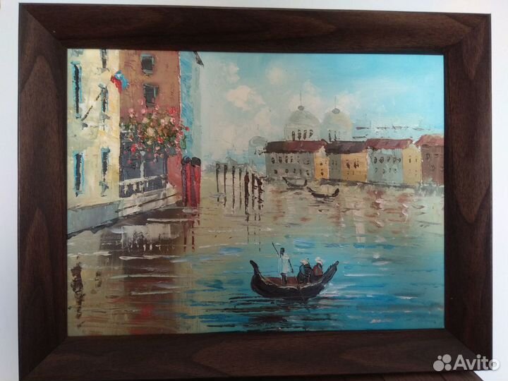 Картины на холсте в багетной раме 50*40