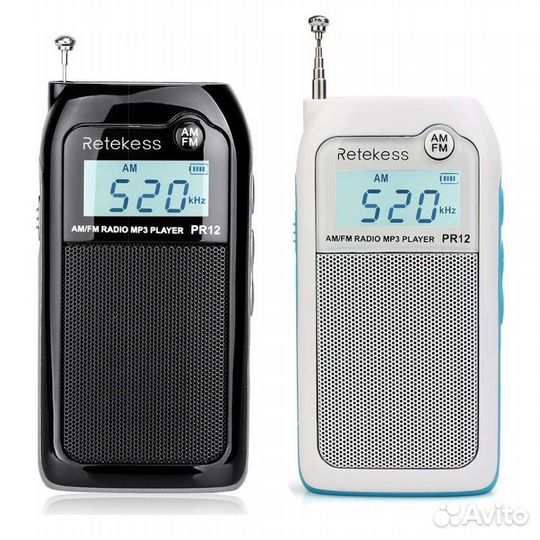 Радиоприемник Retekess PR-12 FM/AM/MP3