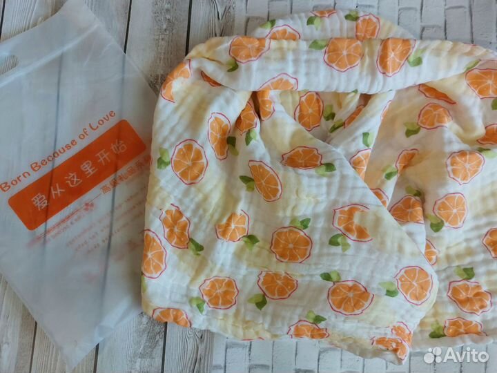 Новое. Муслиновое летнее одеяло. Детское