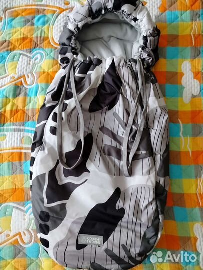 Зимний конверт в коляску