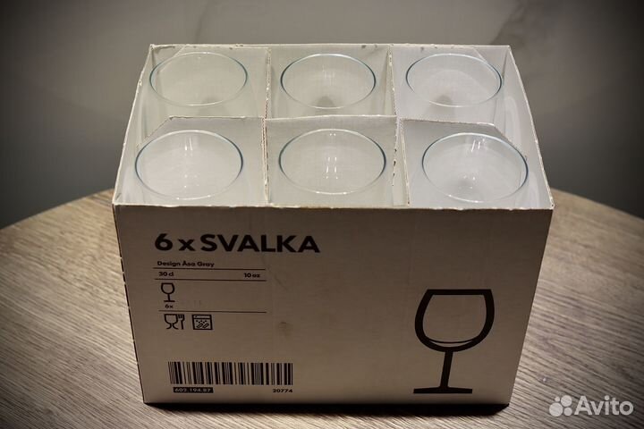 Бокалы для вина IKEA