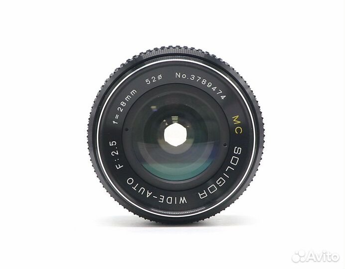 Soligor 28mm f/2.5 Wide-Auto MC Canon FD