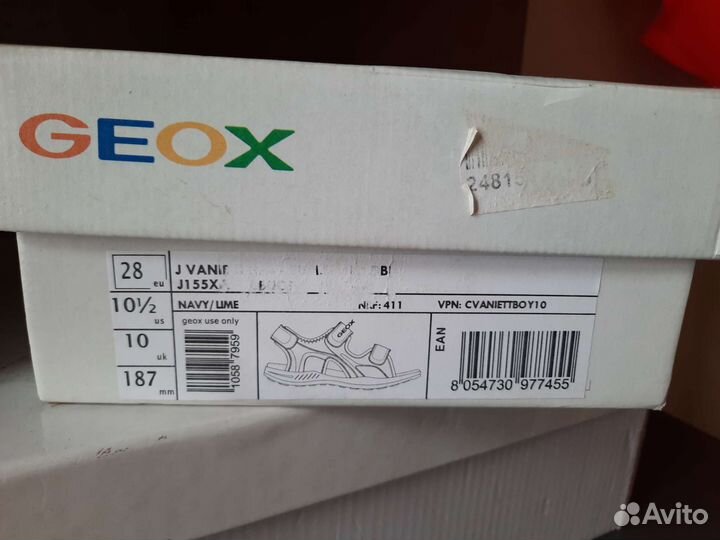 Босоножки geox 28р