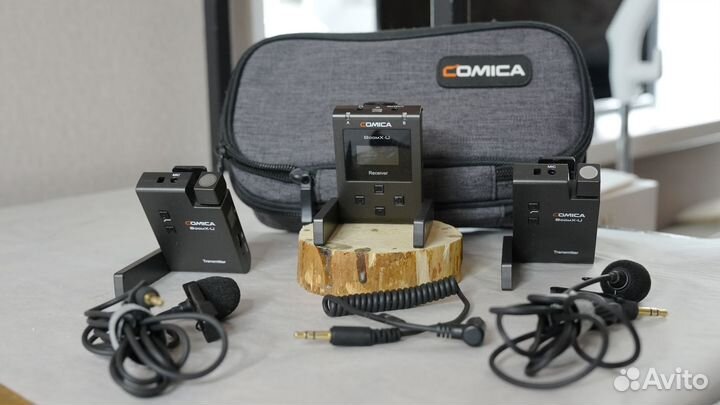 Микрофон comica BoomX-U2