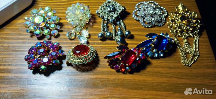 Винтажные броши СССР