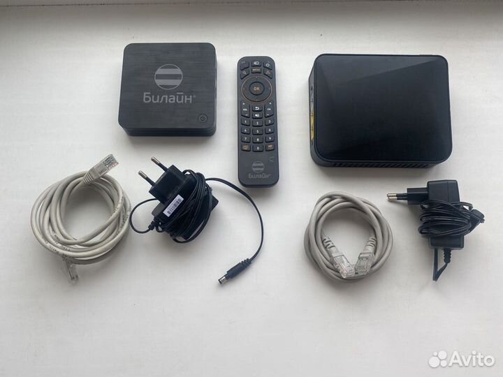 Тв приставка и роутер билайн