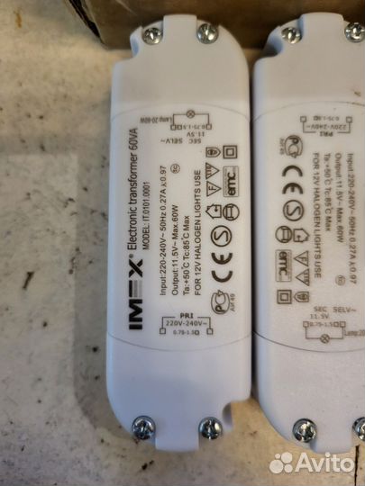 Трансформатор электронный imex германия 12в 60вт