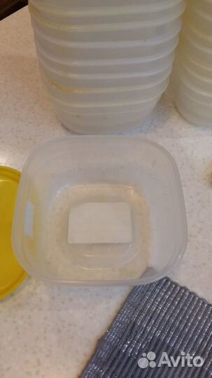 Набор пищевых контейнеров (9шт), б/у