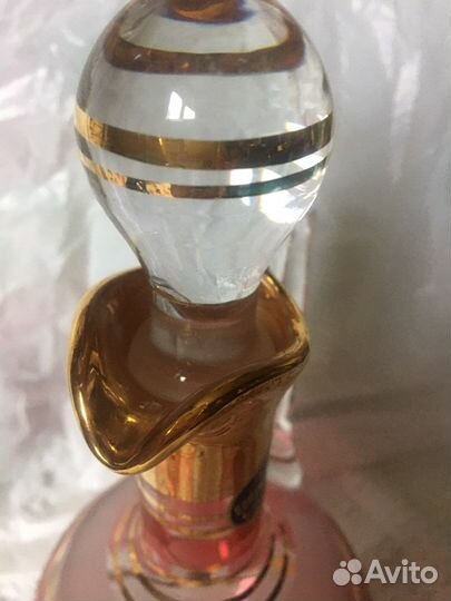 Графин с рюмками Чешский