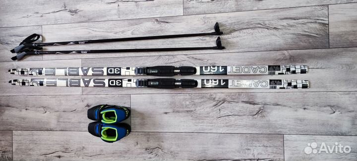 Лыжи беговые 160 комплект