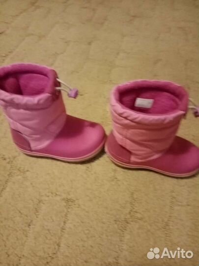 Crocs сапоги, размер 8(25