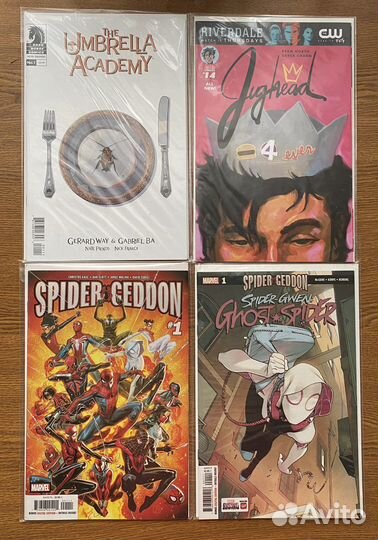 Комиксы Marvel, Dark horse, Archie