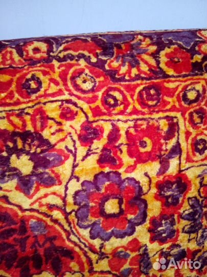 Три плюшевых ковра/покрывала СССР