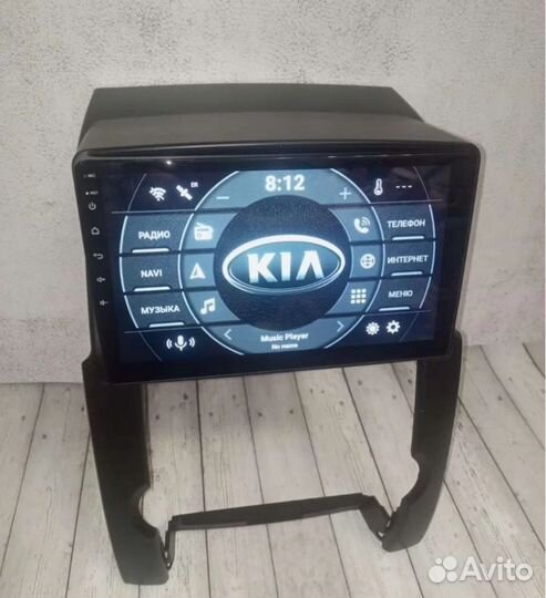 Магнитола Kia Sorento на android IPS экран