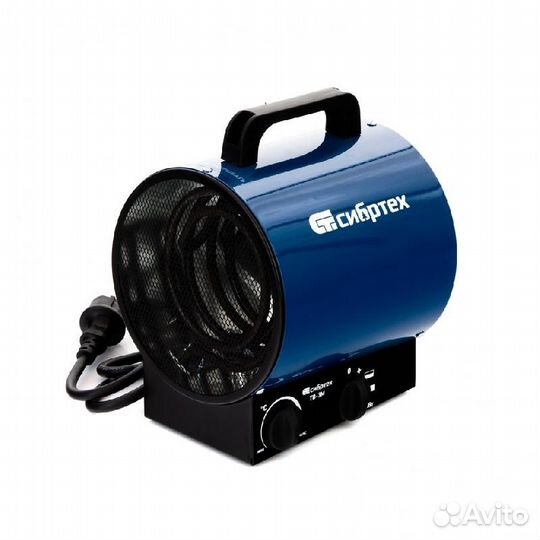 Тепловая пушка электрическая Сибртех тв-3М